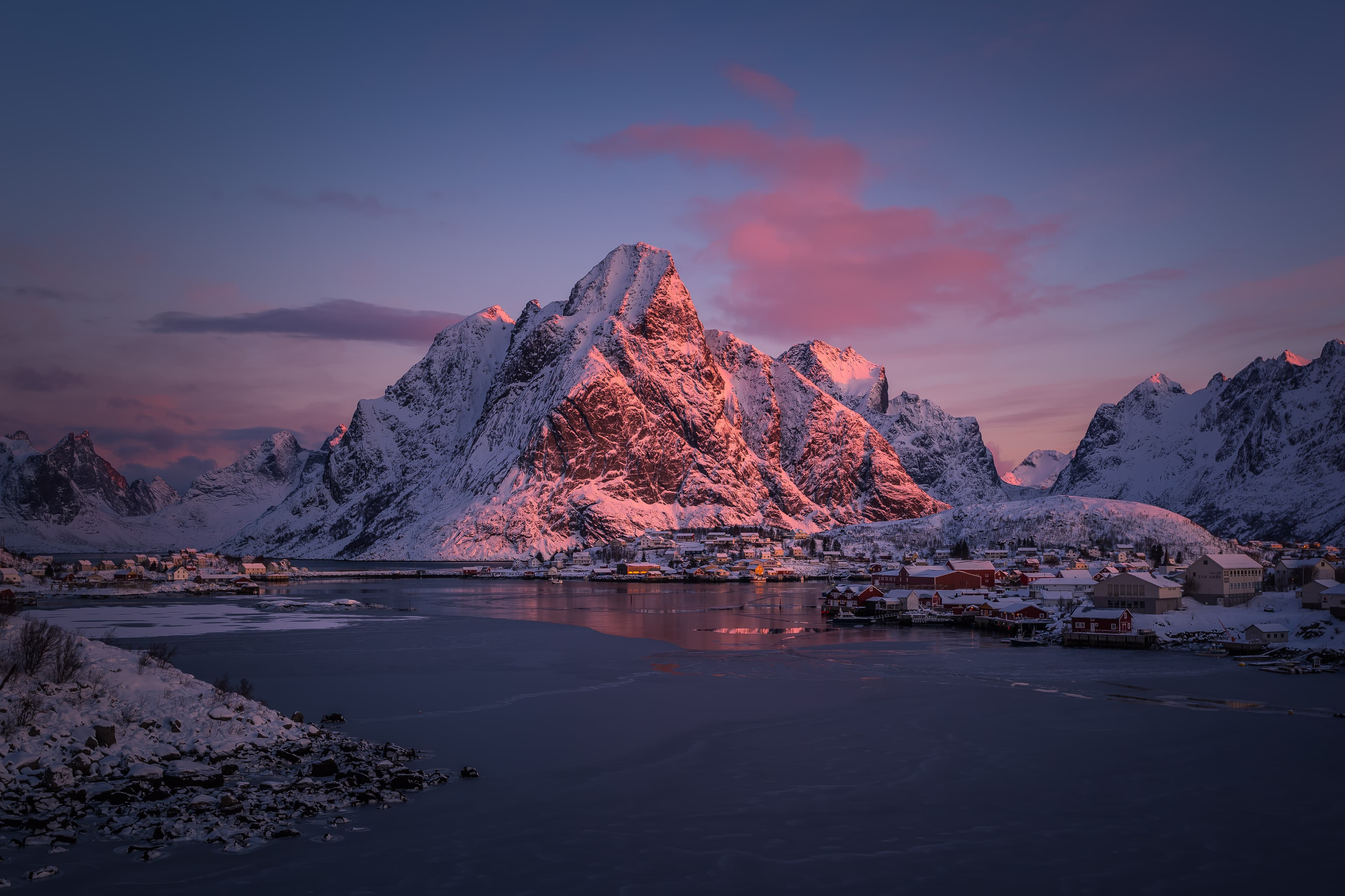 Magic Light on the Frozen Sea