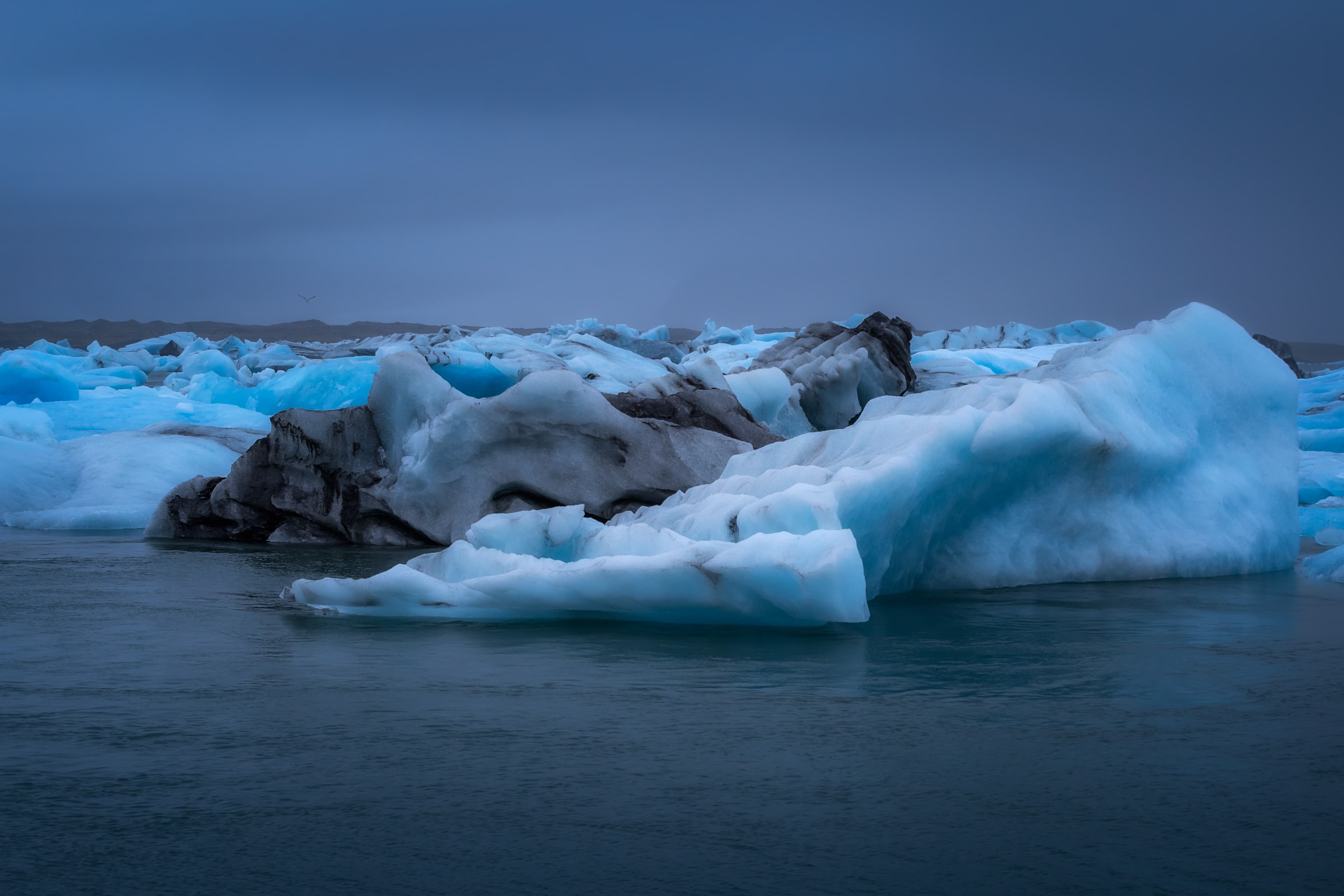 Icebergs in Blue (II)