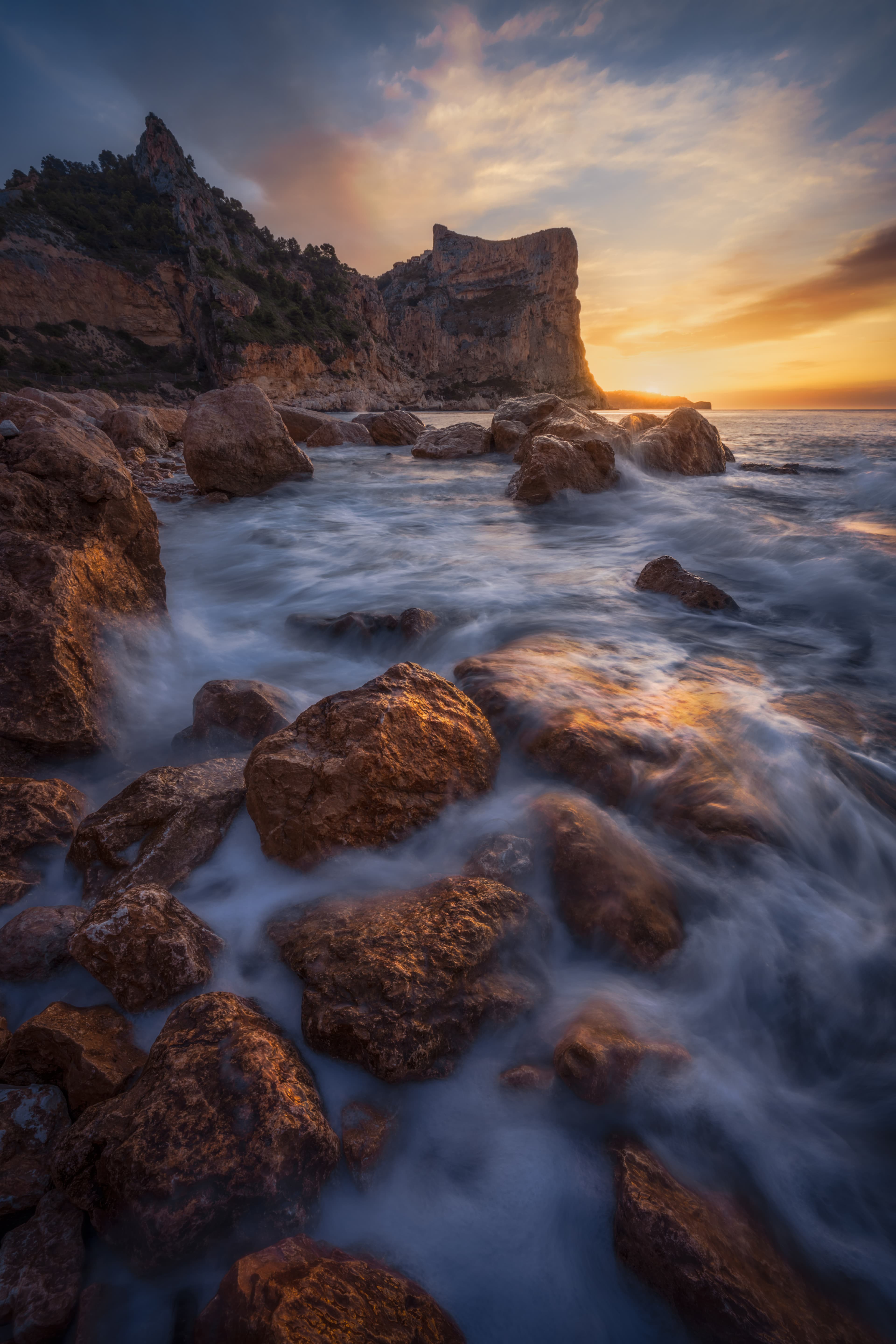 Among the Golden Rocks