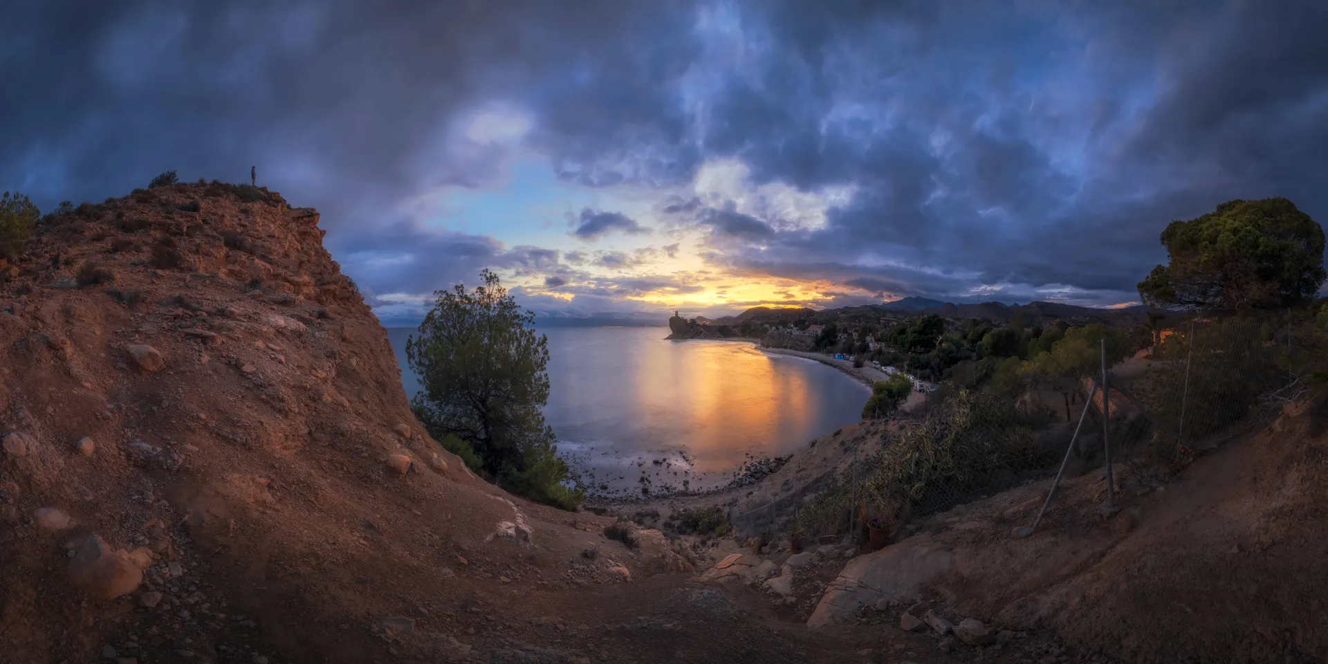 Sunset in Blue